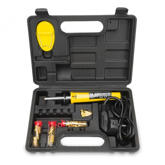 Power Tool - Fer À Souder Électrique 60w 230v/50hz Température 275°c - 22 Pointes À Souder Inlus - Outil Bricolage Atelier