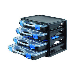 Rangement De 4 Mallettes