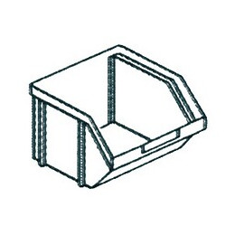 Bac Porte-objets Pour Panneau Mural 90 X 100 X 50 Mm