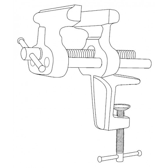 Etau Agrafe Amateur 70 Mm