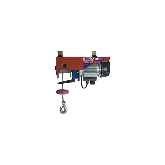 Dtools - Treuil Palan Électrique Garage/atelier - Charge Max 125 Kg - Hauteur De Levage 12 M - Machine Outil D'atelier - Manut