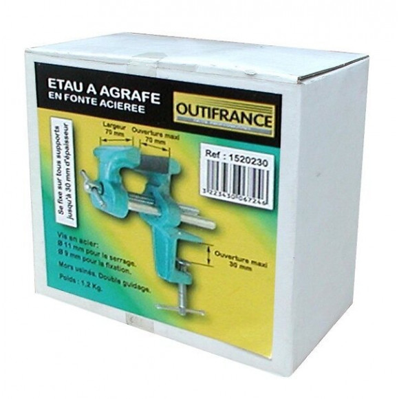 Etau Agrafe Amateur 50 Mm