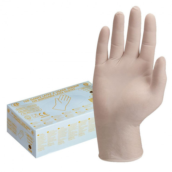 Boîte De 100 Gants Intérieur Non Poudré