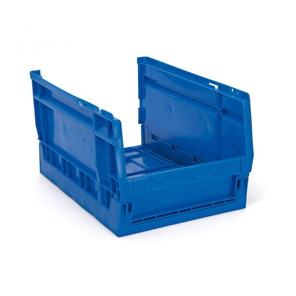 Bac De Rangemement Pliable Bleu 55 L