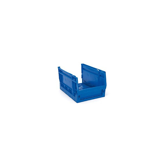 Bac De Rangemement Pliable Bleu 55 L