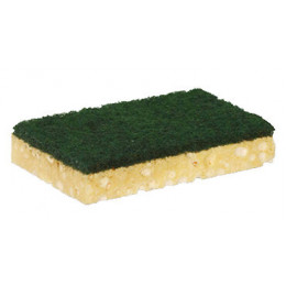 Lot De 10 Éponges Végétales Avec Face Grattante