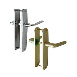 Poignée De Porte Chromée À Bec De Cane