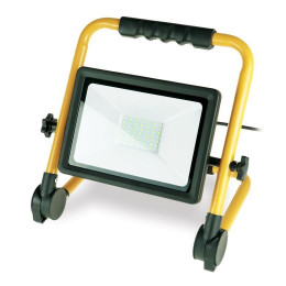 Dtools - Lampe D'atelier - 50w - Flux Lumineux 4000lm - Température 6500k - Projecteur Led - Jaune