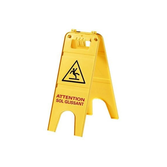 Panneau Signalisation Sol Glissant - 228 X H. 600 Mm 750 G