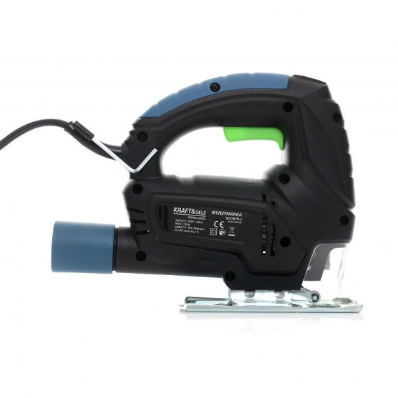 Dcraft - Scie Sauteuse Filaire - Puissance 800w - Vitesse  500-3000 Rpm - Angle De Coupe 45° Gauche/droite - Noir