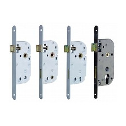 Poignée Chromée À Bec De Cane + Condamnation Clé