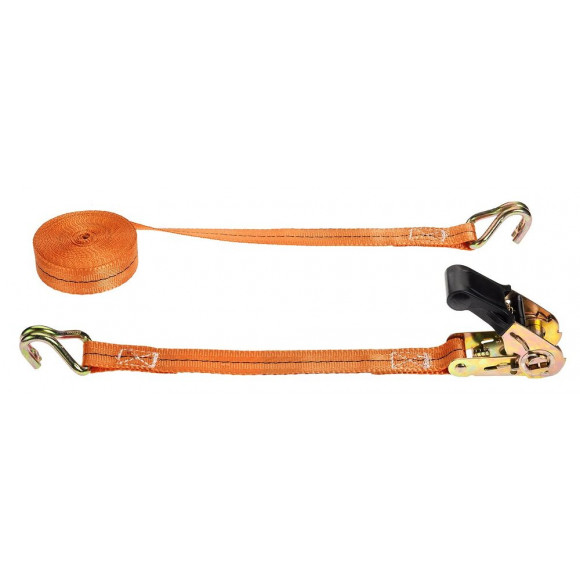 Sangle D'arrimage À Crochets Doigts Serrés - 5m X 25mm