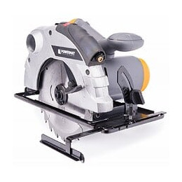 Powertool - Scie Circulaire Filaire - Puissance 2250 W - Lame 185 Cm - Profondeur Coupe 55 Mm - Scie Coupe Bois - Gris