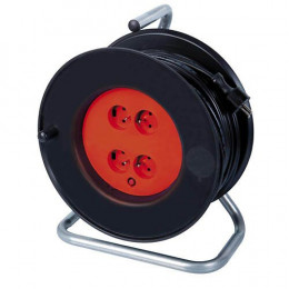 Enrouleur De Câble Électrique 4 Prises 40 M 3100 W