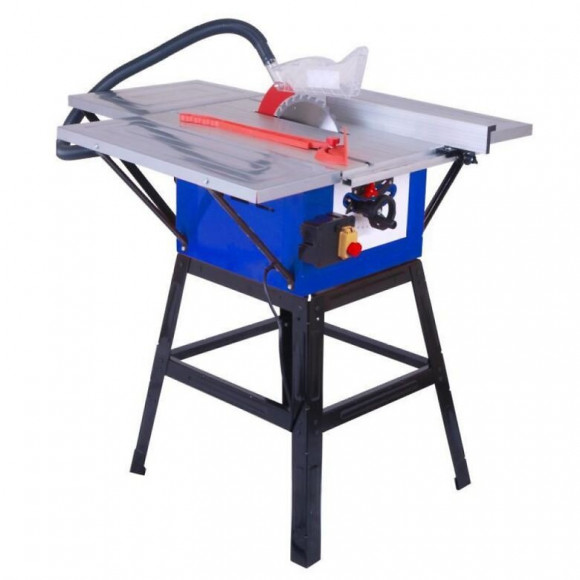 Dtools - Scie Sur Table Électrique Avec Piétement - Puissance 1600 W - Scie Découpe Bois Plastique - Outil Bricolage Atelier