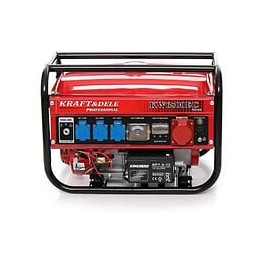 Dcraft - Groupe Électrogène 2500w 12/230/400v - Puissance Moteur  4,8 Kw/6,5 Cv - Générateur Portable Chantier/camping - Ro