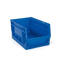 Bac De Rangemement Pliable Bleu 15 L