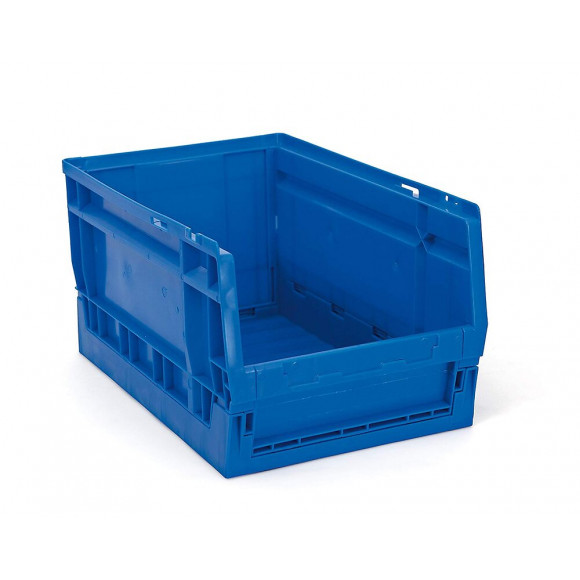 Bac De Rangemement Pliable Bleu 15 L