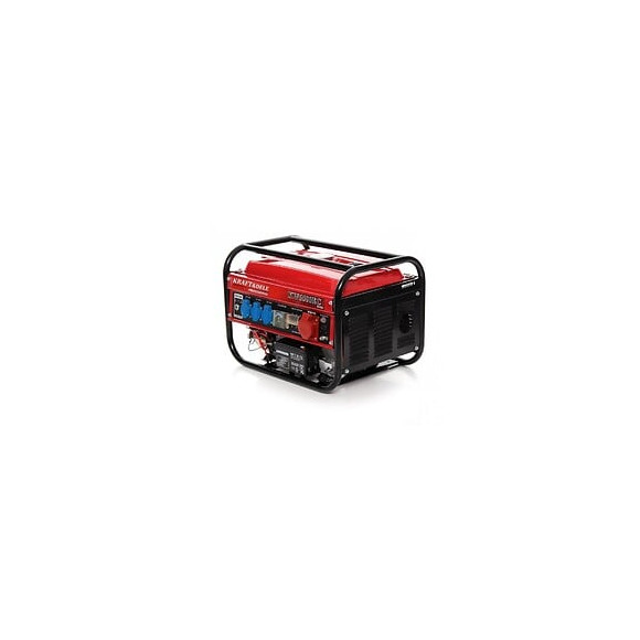 Dcraft - Groupe Électrogène 2500w 12/230/400v - Puissance Moteur  4,8 Kw/6,5 Cv - Générateur Portable Chantier/camping - Ro
