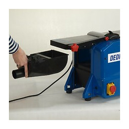 Dtools - Dégauchisseuse-raboteuse - Puissance 1100 W - Dégauchisseuse D'établi - Usinage Bois - Outil Chantier Atelier - Ble