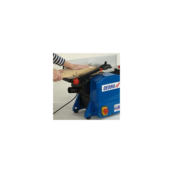 Dtools - Dégauchisseuse-raboteuse - Puissance 1100 W - Dégauchisseuse D'établi - Usinage Bois - Outil Chantier Atelier - Ble