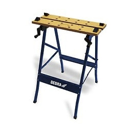 Dtools - Établi - Capacité De Charge 100kg - Hauteur 76cm - Longueur 56cm - Pliable - Noir