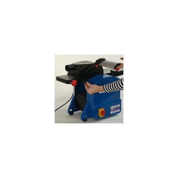 Dtools - Dégauchisseuse-raboteuse - Puissance 1100 W - Dégauchisseuse D'établi - Usinage Bois - Outil Chantier Atelier - Ble