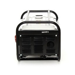 Dcraft - Groupe Électrogène De Chantier - Puissance Moteur 4,8 Kw/6,5 Cv - 4 Prises - Tension 230 V - 380 V - Blanc