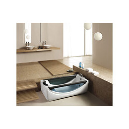 Baignoire Balnéo Transparente "dakota" 180 X 87 X 66 Cm