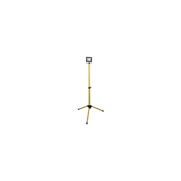 Dtools - Lampe D'atelier Sur Trépied - 20w - Flux Lumineux 1500lm - Température 6500k - Projecteur Led - Jaune