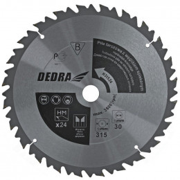 Dtools - Lame De Scie Circulaire - Diamètre Du Disque 500mm - Diamètre Du Trou 30mm - Pour Coupe Longitudinale - Noir