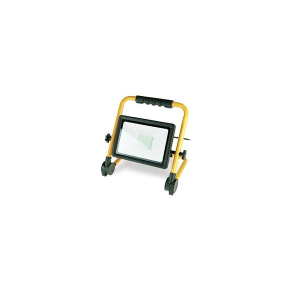 Dtools - Lampe D'atelier - 50w - Flux Lumineux 4000lm - Température 6500k - Projecteur Led - Jaune