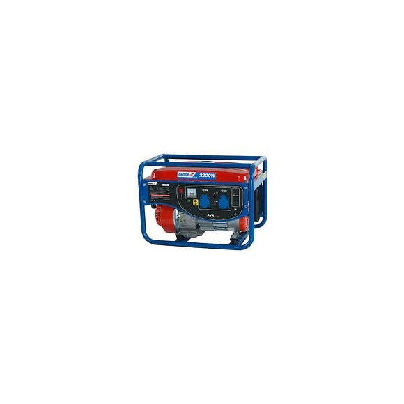Dtools - Groupe Électrogène - Puissance Maximale 2200w - Moteur 4 Temps -générateur 8,7a - Camping Atelier Chantier - Rouge