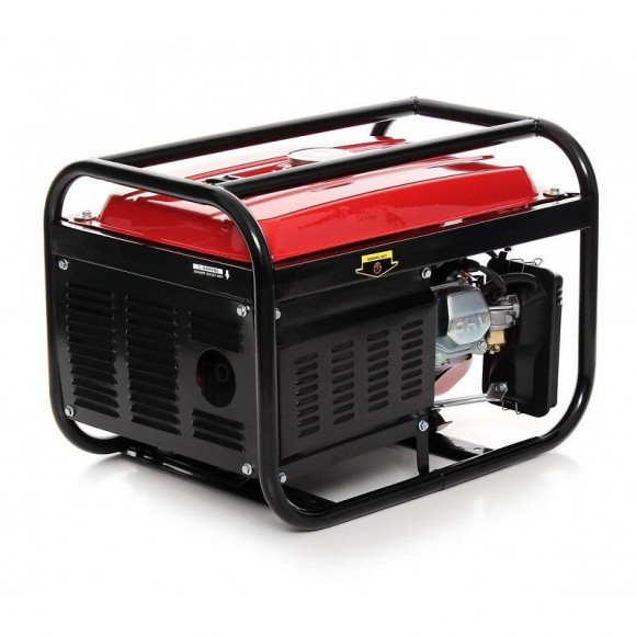 Dcraft - Groupe Électrogène 2500w 12/230/400v - Puissance Moteur  4,8 Kw/6,5 Cv - Générateur Portable Chantier/camping - Ro