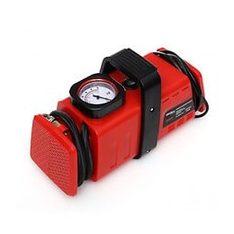 Dcraft - Compresseur Automobile - Puissance Moteur 98w - Capacité 20l - Pression 200psi - Manomètre - Rouge