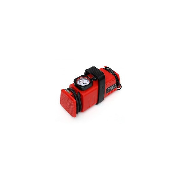 Dcraft - Compresseur Automobile - Puissance Moteur 98w - Capacité 20l - Pression 200psi - Manomètre - Rouge