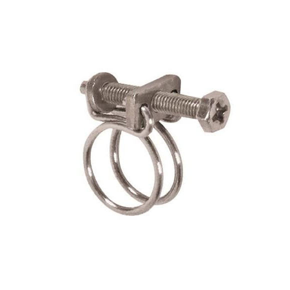 Collier Serrage À Fils Inox 15-18mm Lot De 2