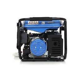 Dcraft - Groupe Électrogène Monophasé - Puissance Maximale 3000 W - Générateur Portable - Réservoir 15l - Prises 2x 230 V