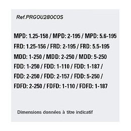 Lot 280 Cosses En Coffret