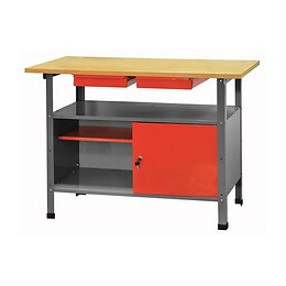 Etabli Métal Plateau Bois 60 X 120