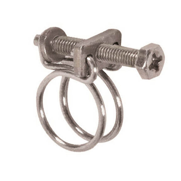 Collier Serrage À Fils Inox 75-80mm Lot De 2