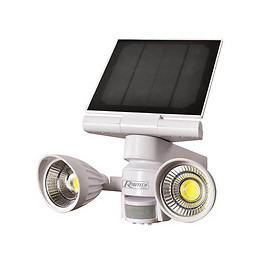 Spot Solaire 2x4w Led 600 Lumens Avec Détecteur
