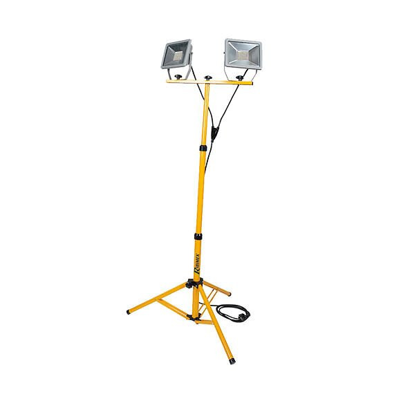 Projecteur Led 2x30 Watts 2250 Lumens Sur Trépied Télescopique
