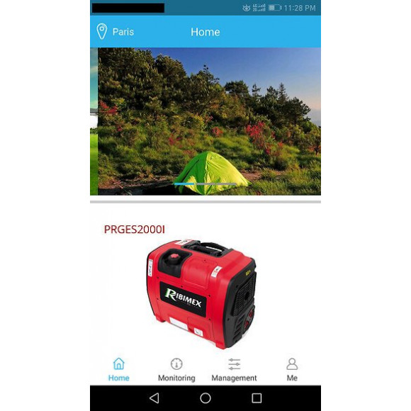 Groupe Électrogène Essence 4 Temps Inverter 2100w Max Silencieux, Piloté Par Smartphone