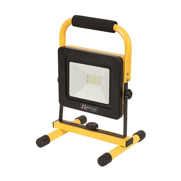 Projecteur En Aluminium À Led 20 Watts Portable À Batterie