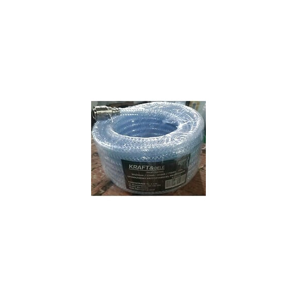 Dcraft - Tuyau Pneumatique Renforcé - 10 M - Diamètre Extérieur 12 Mm - Flexible D'air - Bleu