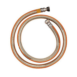 Tuyau Gaz Inox Butane/propane 1,50 Mètre A Visser