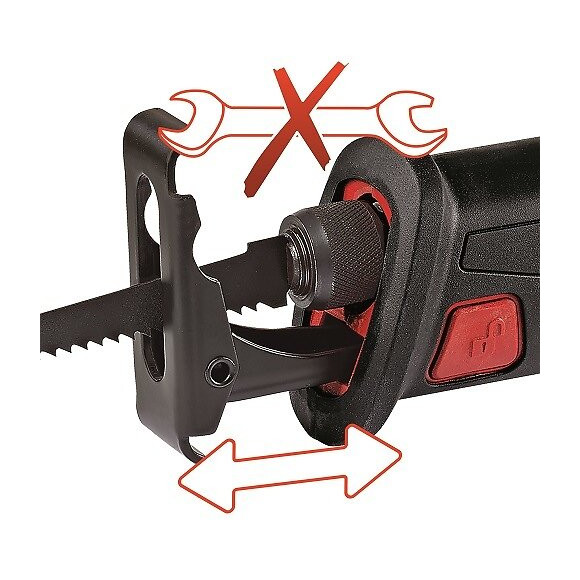 Scie Universelle Sur Accu, Livrée Sans Batterie Ni Chargeur Te-ap 18 Li