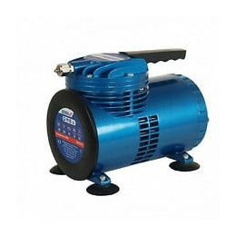 Dtools - Compresseur Mini - 125w - Pression 4 Bars - Alimentation 230 V/50 Hz - Bleu