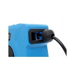 Dcraft - Tuyau Pneumatique Enroulé - 30 M - Pression 8-24 Bars - Enrouleur Automatique - Flexible Pneumatique - Bleu